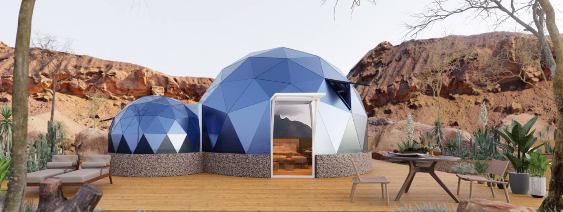 烟台球形智能光伏玻璃星空房